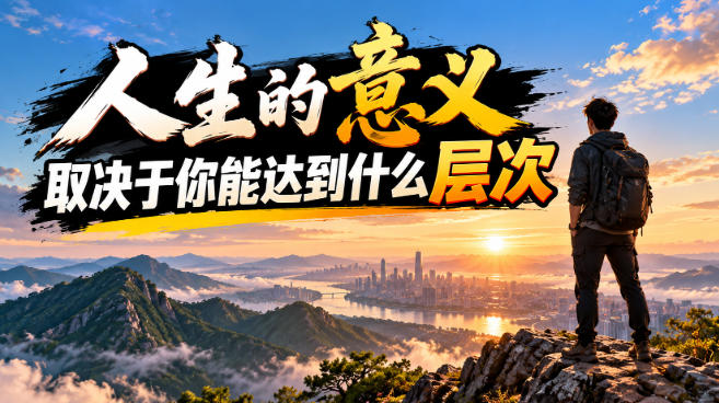 某公众号付费文章:人生的意义,取决于你能达到什么层次-云创网:网创终点站