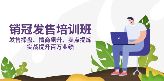（14203期）销冠 发售培训班：发售 操盘+情商 飙升+卖点 提炼，实战提升百万业绩-云创网:网创终点站